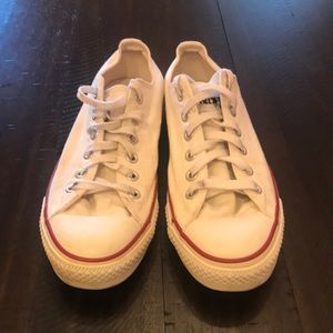 Converse Chuck Taylor, White Canvas, Unisex, Used
